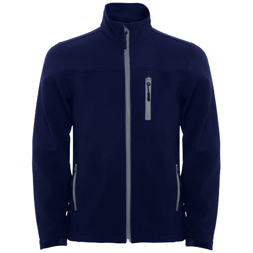 Veste softshell publicitaire pour enfant Antartida ROLY Navy Blue